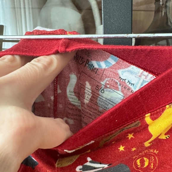 Little Sleepies x Harry Potter pajamas set long sleeve tee pants toddler boys - Picture 5 of 8